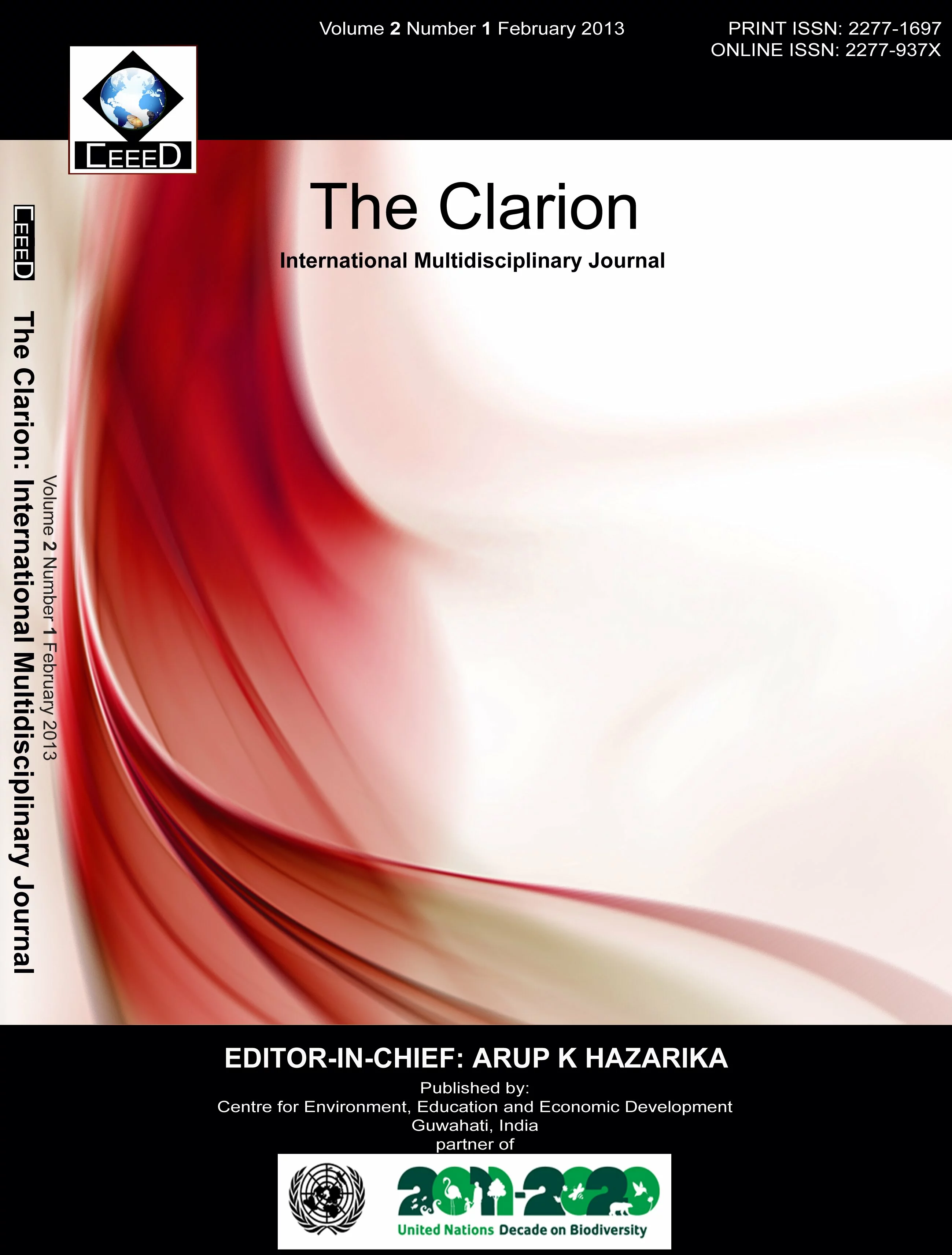 The Clarion (Vol 2, No 1)